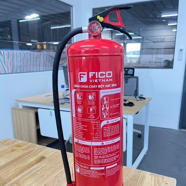 Bình chữa cháy bột ABC FICO 8kg
